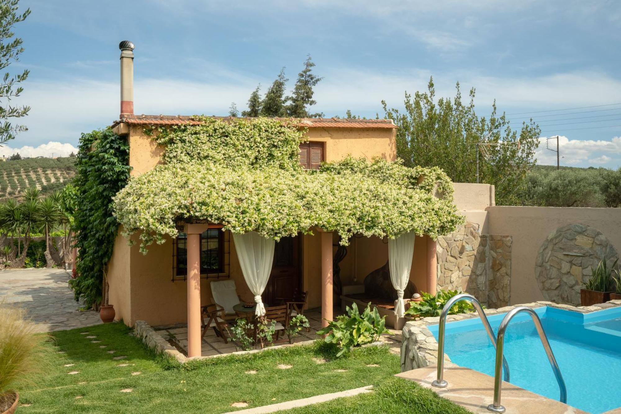 Dm Elegant And Charming Villa Foinikia  ภายนอก รูปภาพ